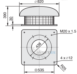 Rosenberg DHW 500-4 D - описание, технические характеристики, графики